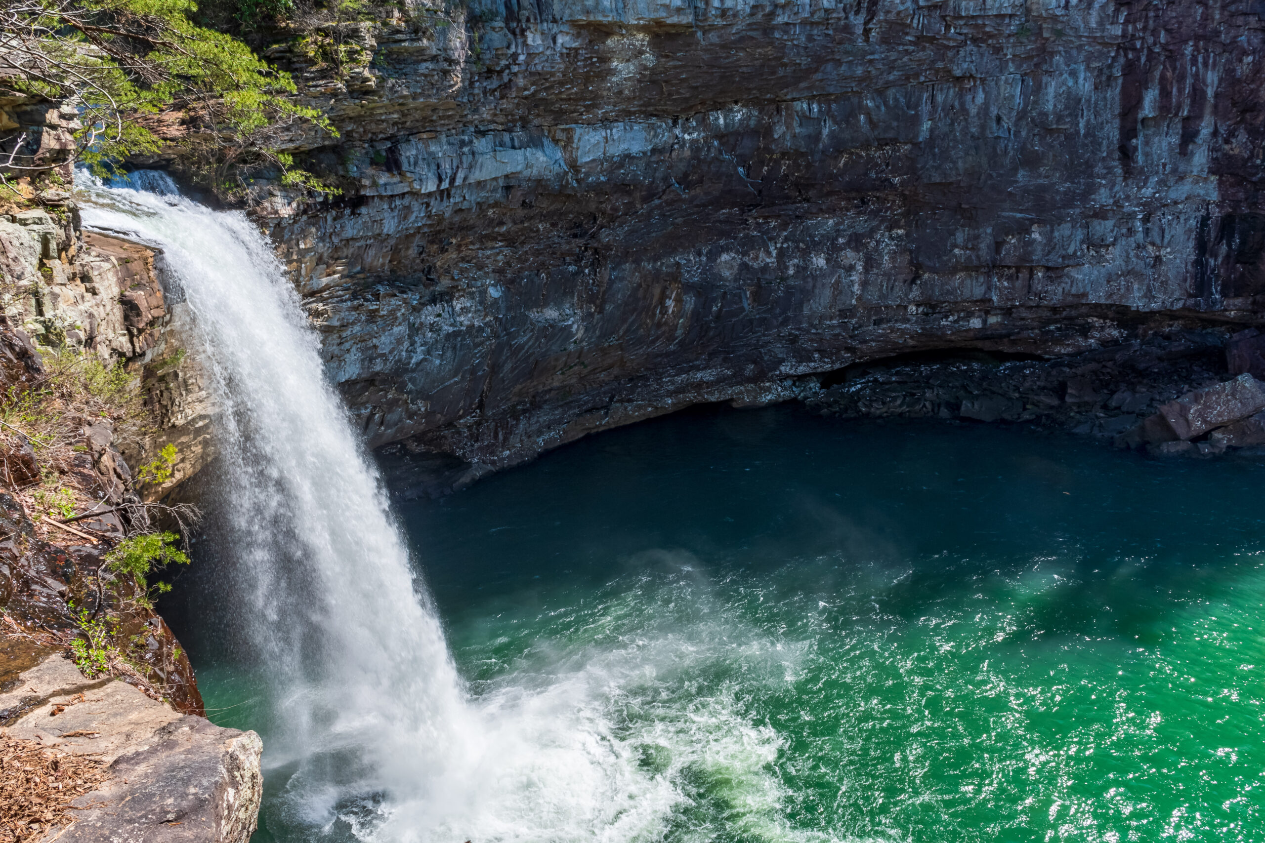 DeSoto Falls into Gorge